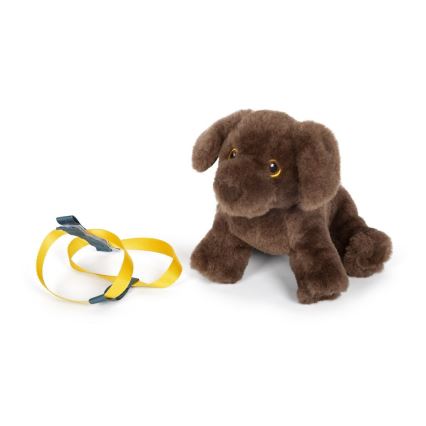 Small Foot - Perro de peluche con kit de cuidados