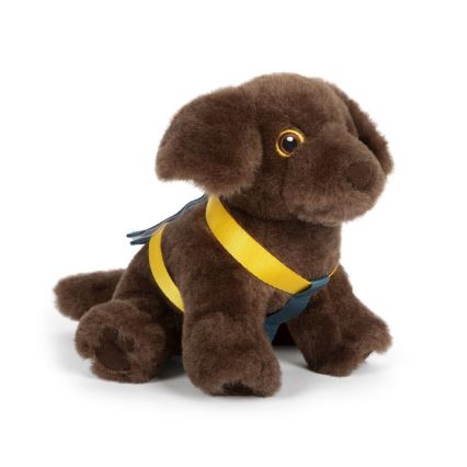 Small Foot - Perro de peluche con kit de cuidados