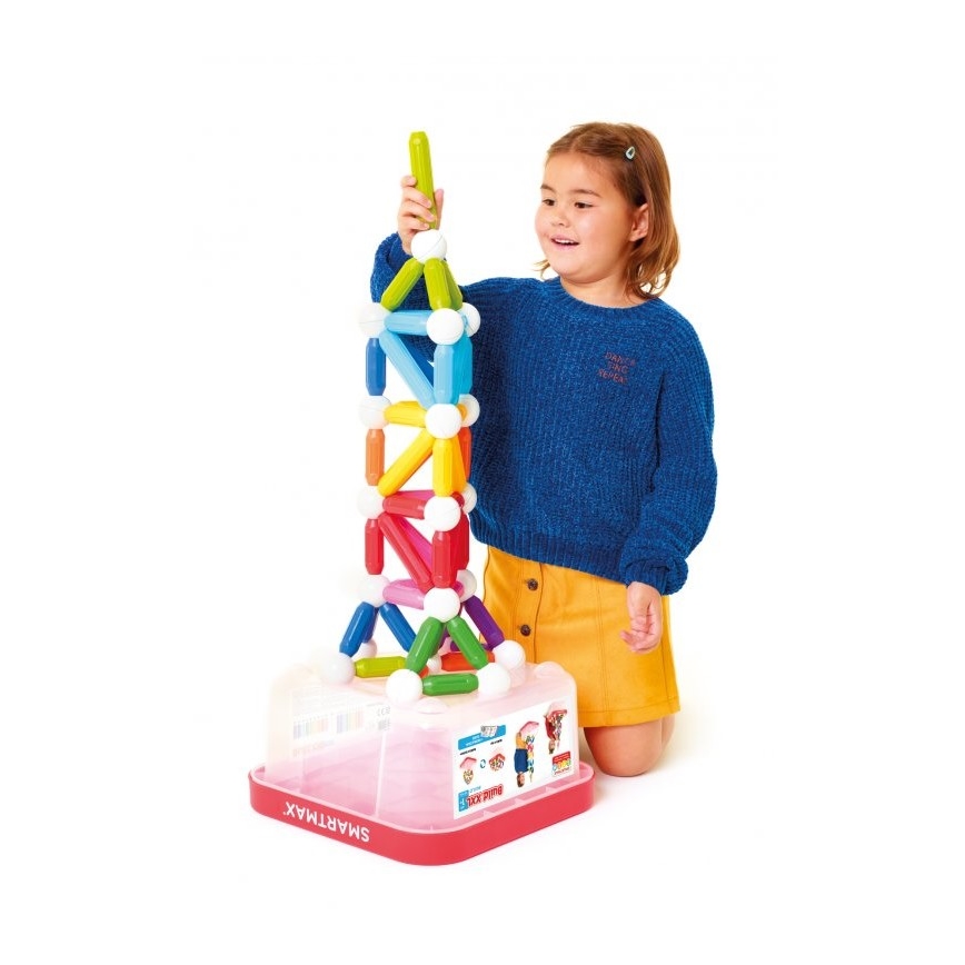 Smartmax - Juego de construcción magnético 70 piezas