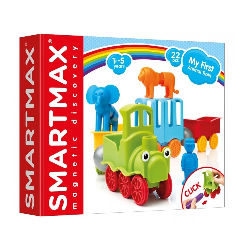 Smartmax - Juego magnético Mi primer trenecito 22 pz