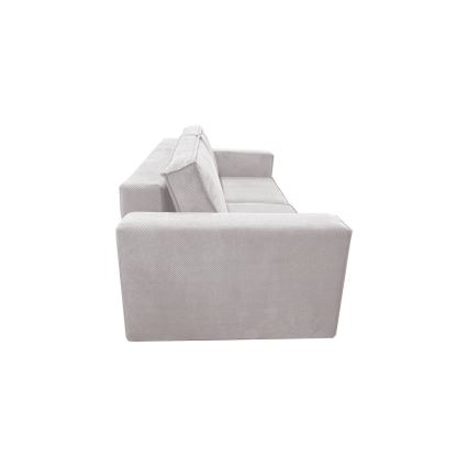 Sofá plegable con espacio de almacenamiento RONDA beige