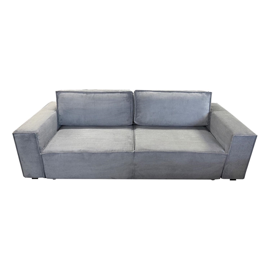 Sofá plegable con espacio de almacenamiento RONDA gris