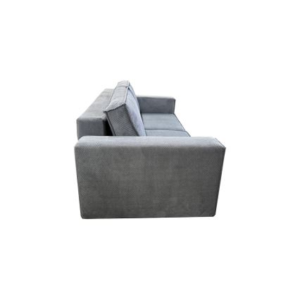 Sofá plegable con espacio de almacenamiento RONDA gris
