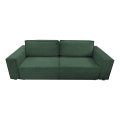 Sofá plegable con espacio de almacenamiento RONDA verde