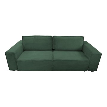 Sofá plegable con espacio de almacenamiento RONDA verde