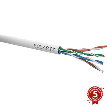 Solarix - Instalación cable CAT5E UTP PVC Eca 100m