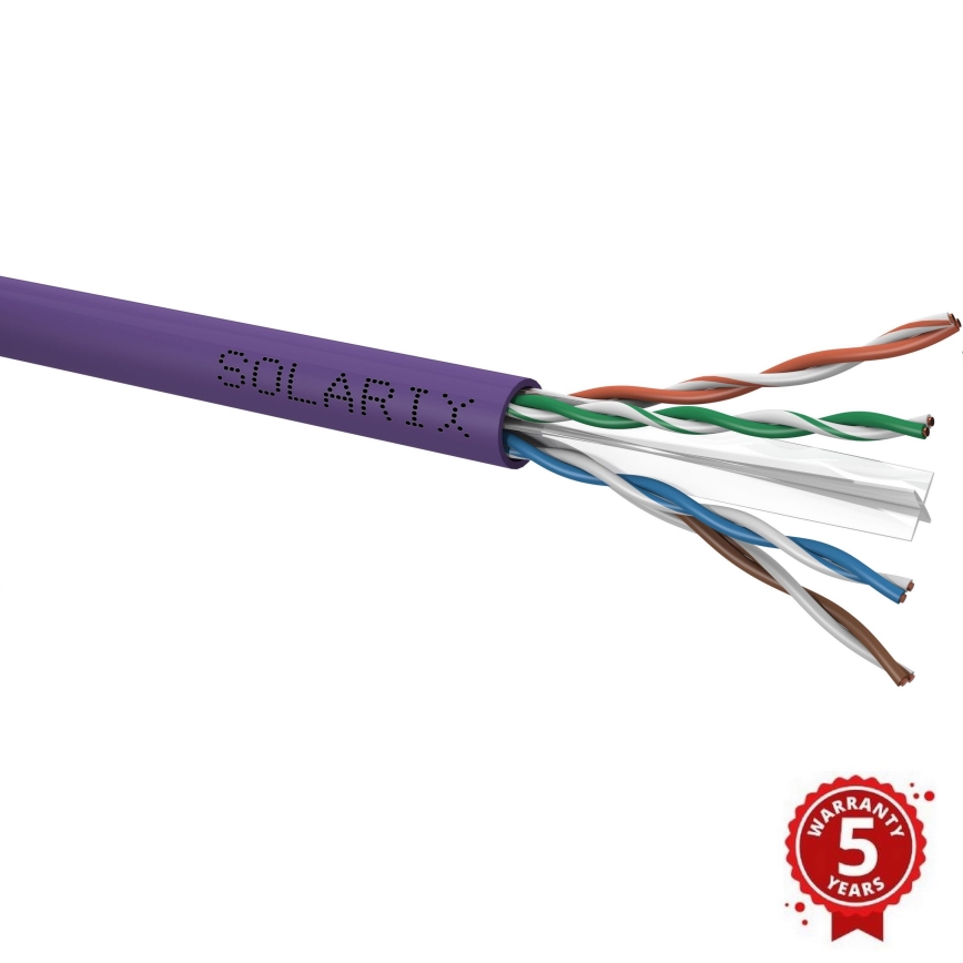 Solarix - Instalación cable CAT6 UTP LSOH Dca-s2,d2,a1 305m