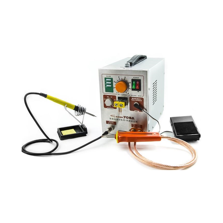 Soldador por puntos de batería con microsoldadura 230V