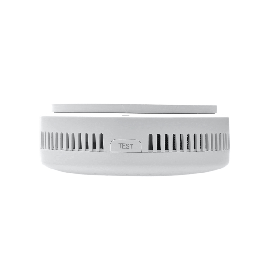 Detector de humo y monóxido de carbono con pantalla LCD 2xAA