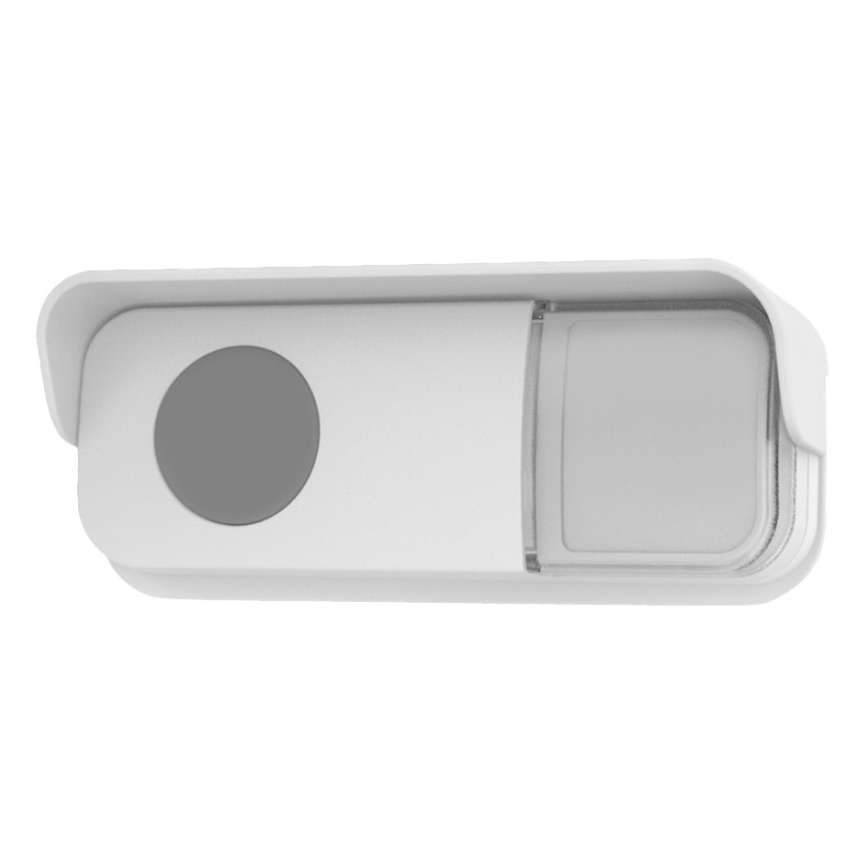 Timbre inalámbrico con enchufe integrado 230V IP56 blanco