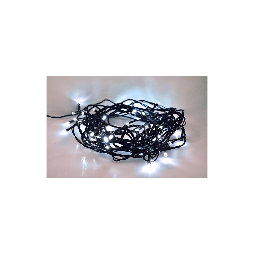 LED Cadena de navidad exterior 20m 400xLED/230V IP44 6000K