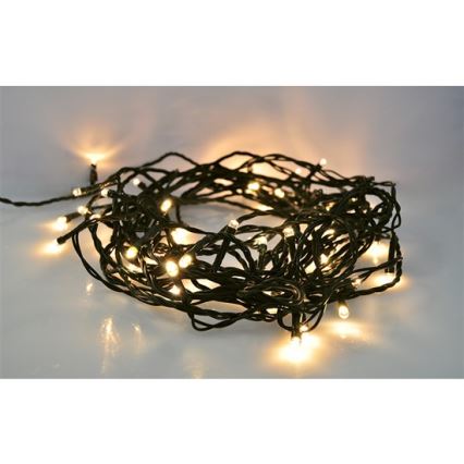 LED Cadena de navidad exterior 20m 400xLED/230V IP44 3000K