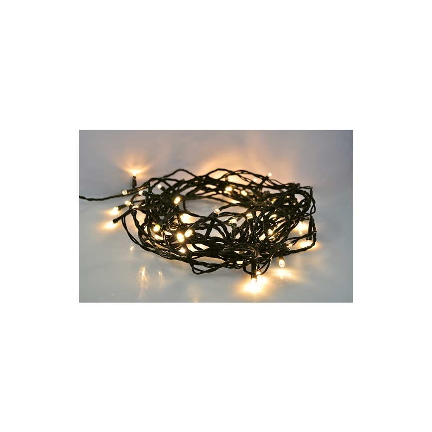 LED Cadena de navidad exterior 20m 400xLED/230V IP44 3000K