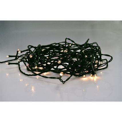 LED Cadena de navidad exterior 20m 400xLED/230V IP44 3000K