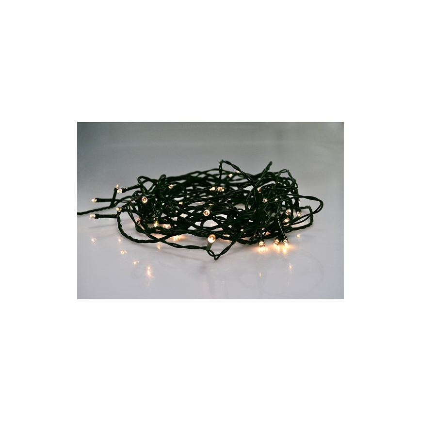 LED Cadena de navidad exterior 20m 400xLED/230V IP44 3000K