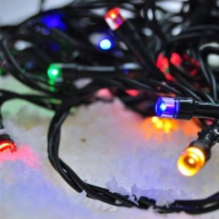 Cadena de Navidad LED 100xLED/8 funciones 13m IP44 multicolor