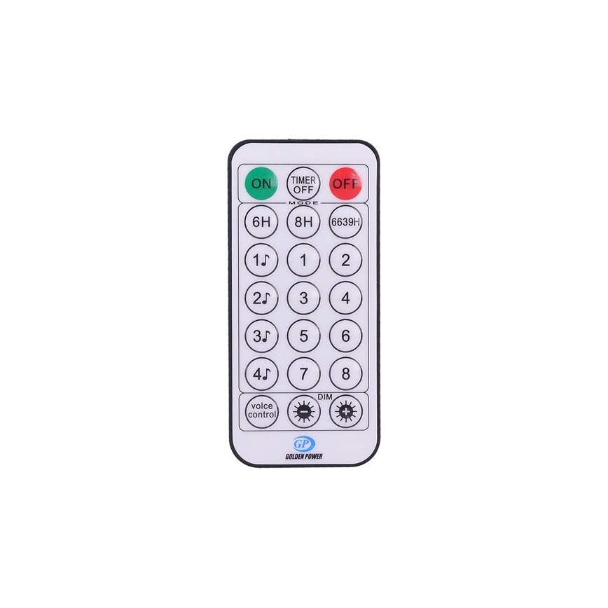 Cadena de Navidad LED para exteriores 576xLED/8 funciones 8m IP44 blanco cálido + mando a distancia