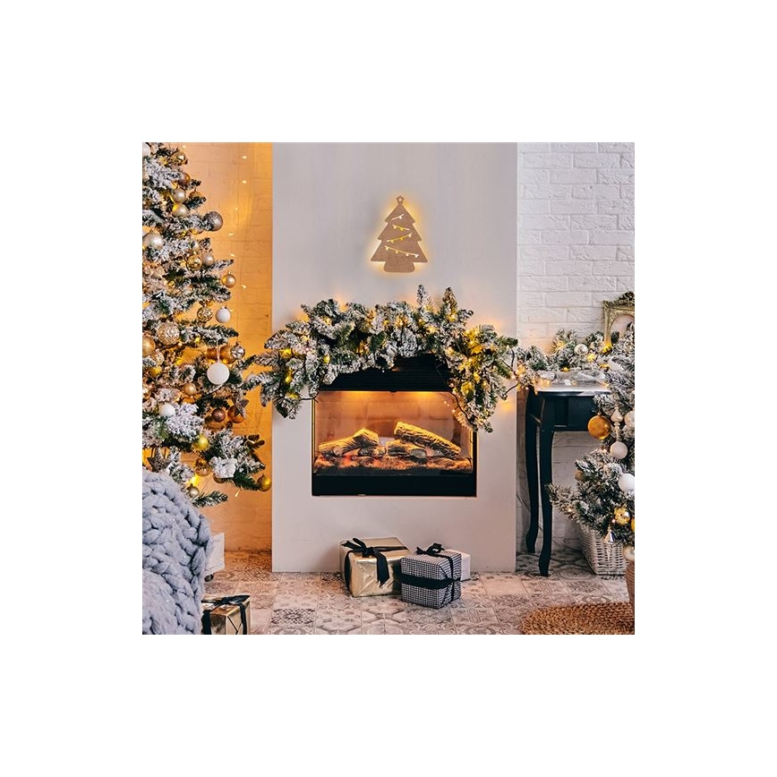 Decoración navideña LED LED/2xAA árbol