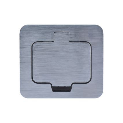 Solight 5B322 - Enchufe de suelo empotrable de exterior IP55 angular