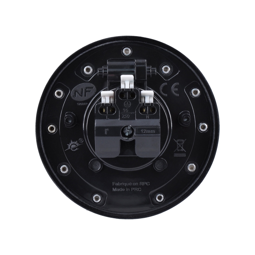 Solight 5B324 - Enchufe de suelo empotrable de exterior IP55 redondo