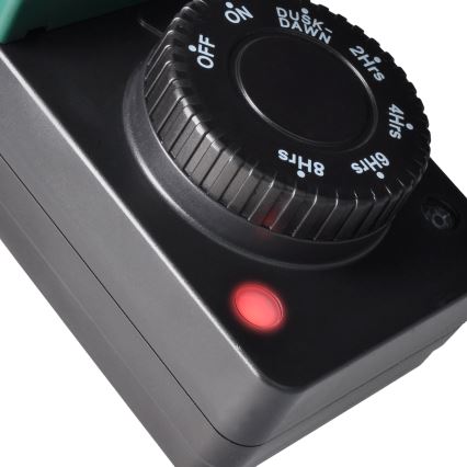 Temporizador con sensor crepuscular 3600W/230V IP44