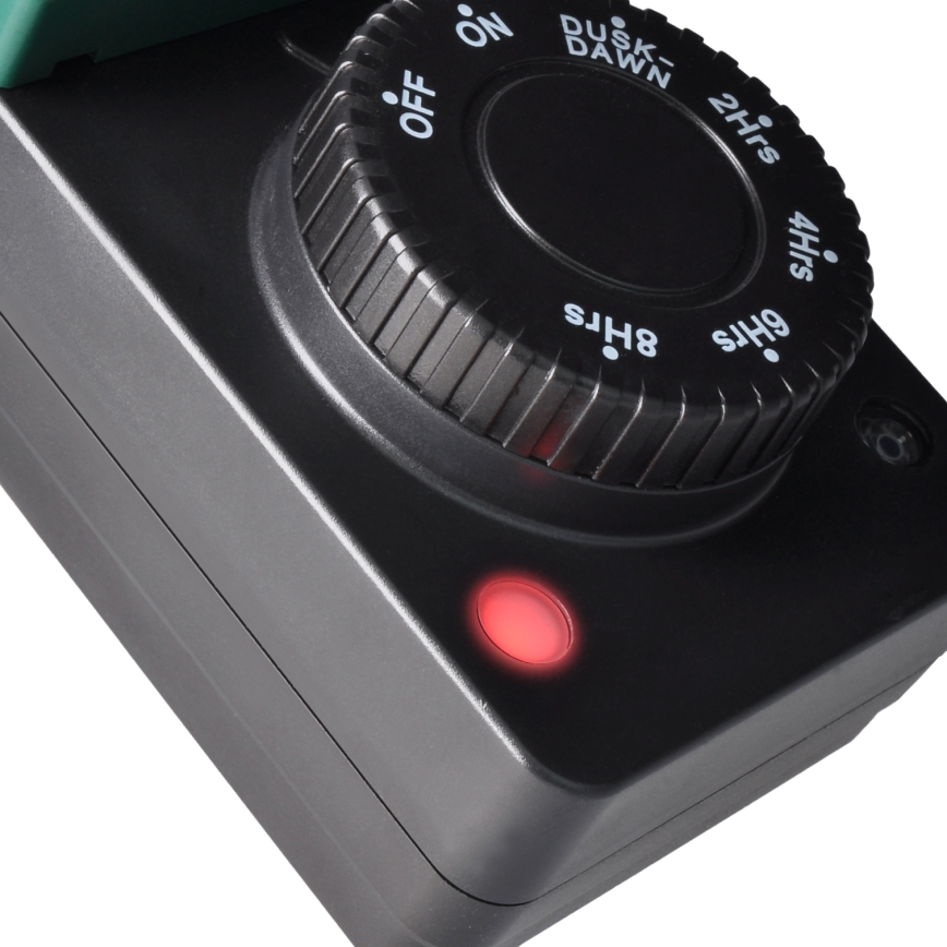 Temporizador con sensor crepuscular 3600W/230V IP44