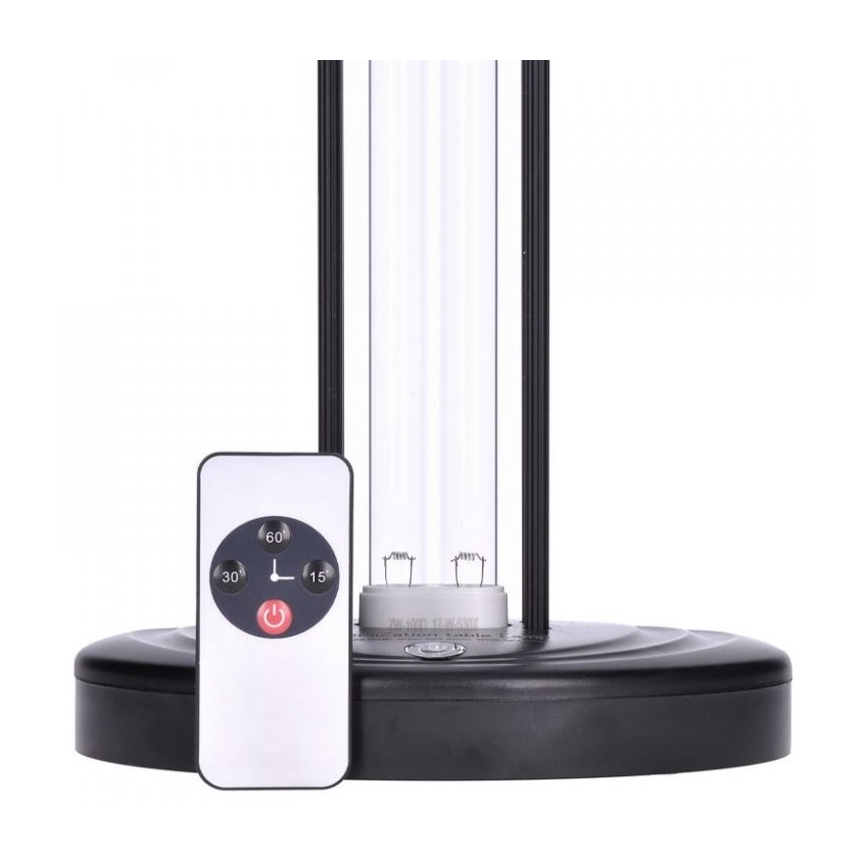 Lámpara germicida desinfectante UVC/38W/230V + mando a distancia