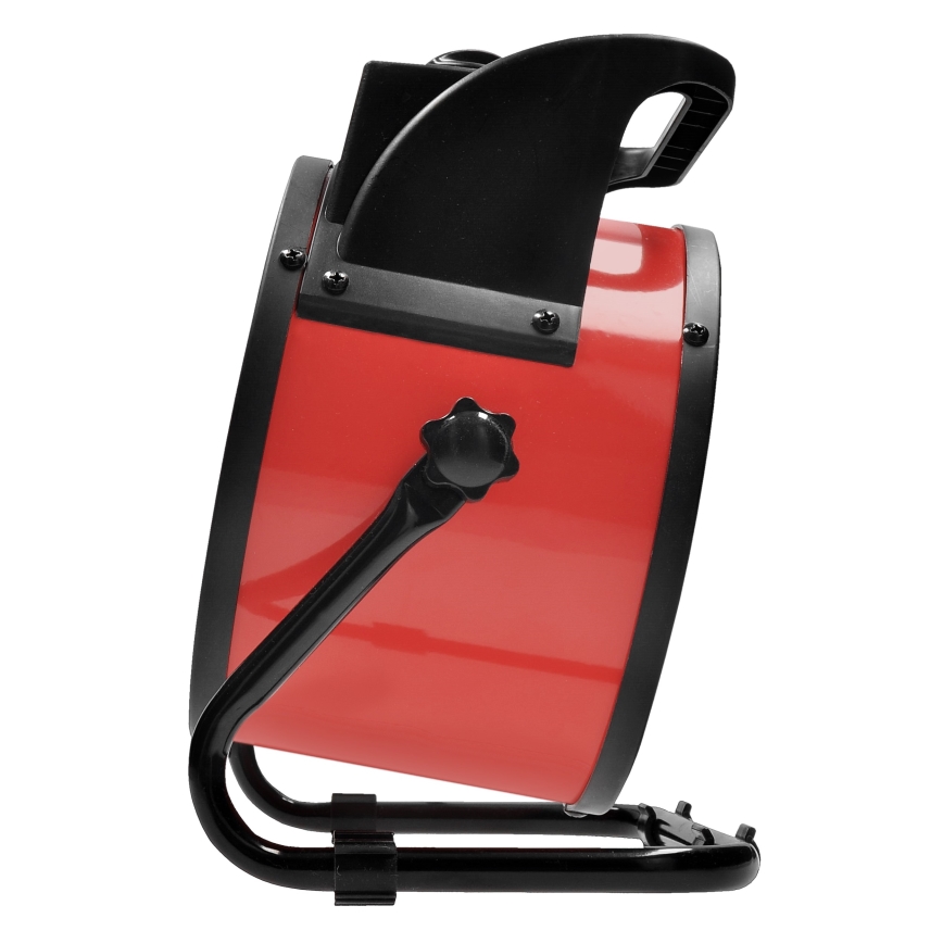 Ventilador de pie con elemento calefactor cerámico 3000W/230V negro