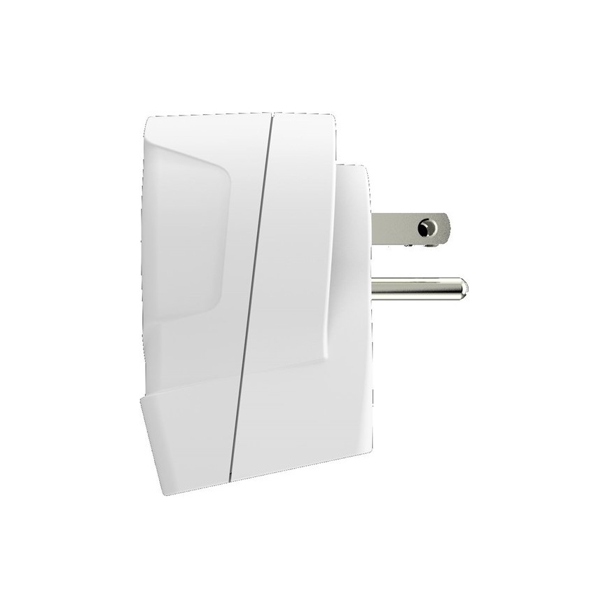 Adaptador de viaje para USA 230V + 2x puerto USB