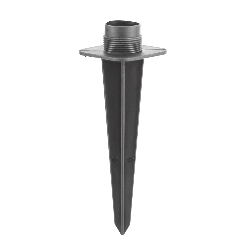 Lámpara de exterior con 2 enchufes 1xE14/15W/230V IP44 negro