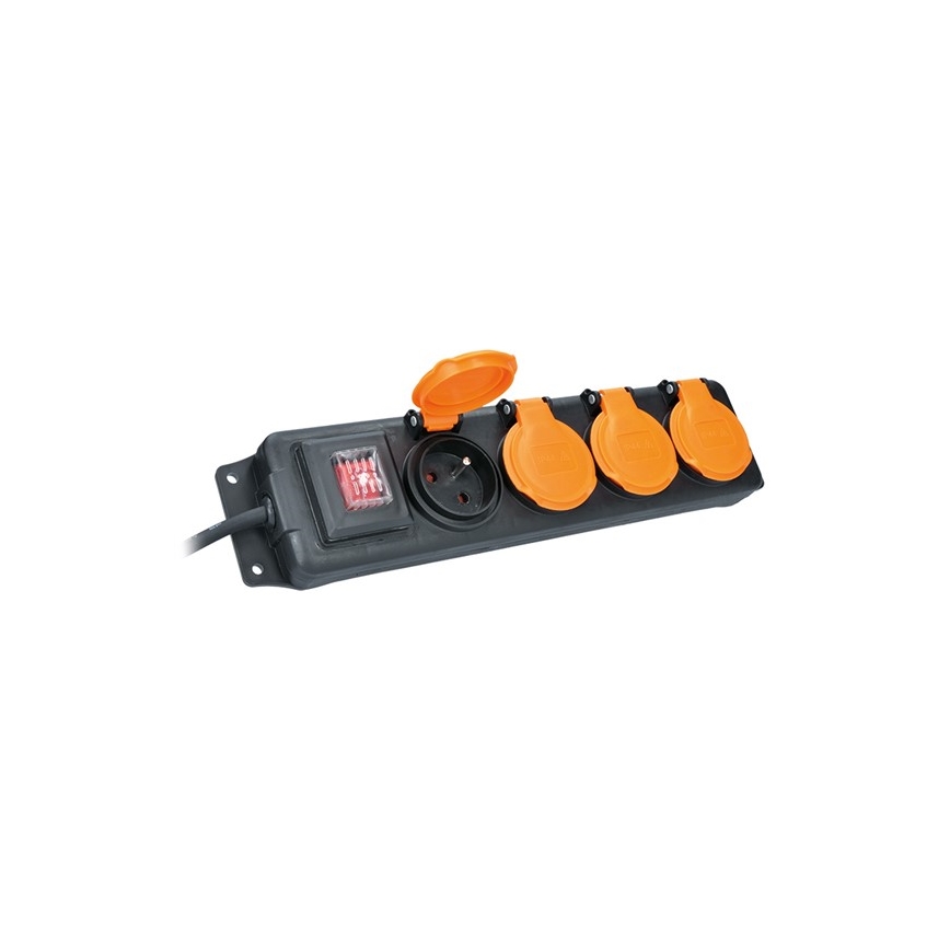 Cable de extensión con interruptor 4Z 10m IP44