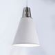 Lámpara LED colgante 1xE27/10W/230V blanca 22cm