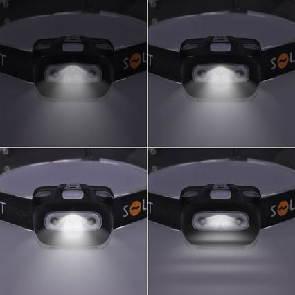 Linterna frontal LED LED/3W/3xAAA