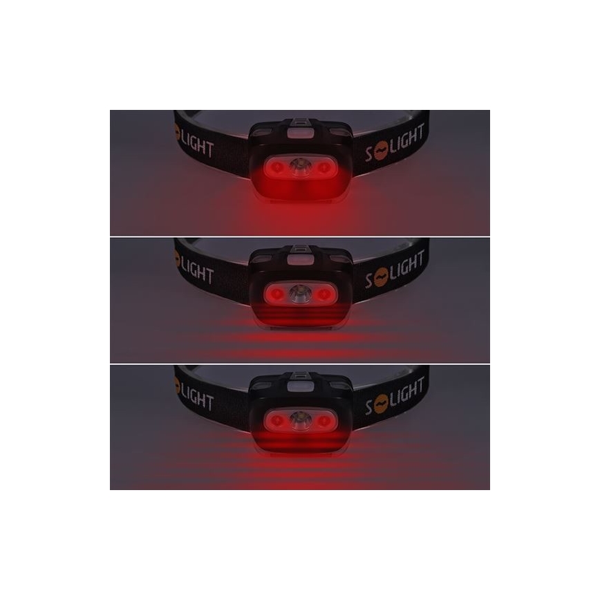 Linterna frontal LED LED/3W/3xAAA