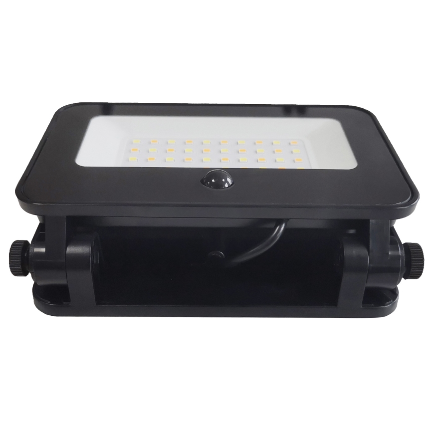 Proyector solar LED regulable con sensor de movimiento y crepúsculo LED/6W/2200 mAh 3000/4000/6500K IP65