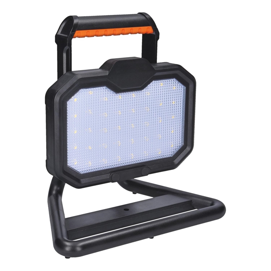 Solight WM-20W-RE - Proyector LED recargable y regulable LED/20W/4400 mAh 4000K IP54