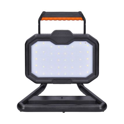 Solight WM-20W-RE - Proyector LED recargable y regulable LED/20W/4400 mAh 4000K IP54