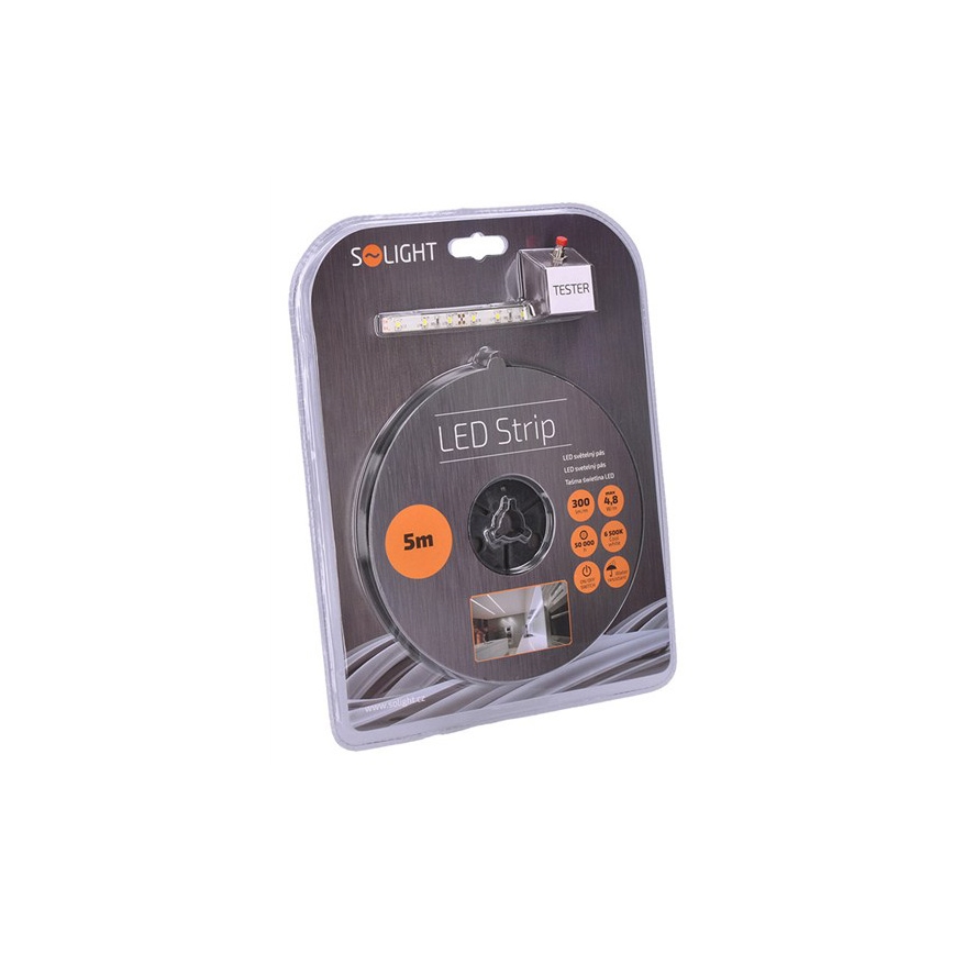 Cinta LED baño 24W/12V 5m IP65