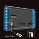 SET 2x LED RGB Cinta para TV con control remoto IP65 LED/USB 50cm