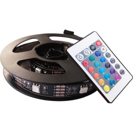 SET 2x LED RGB Cinta para TV con control remoto IP65 LED/USB 50cm