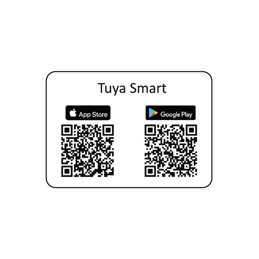Tira LED RGB Regulable para TV LED/6W/5V Wi-Fi Tuya + control remoto 0,5m