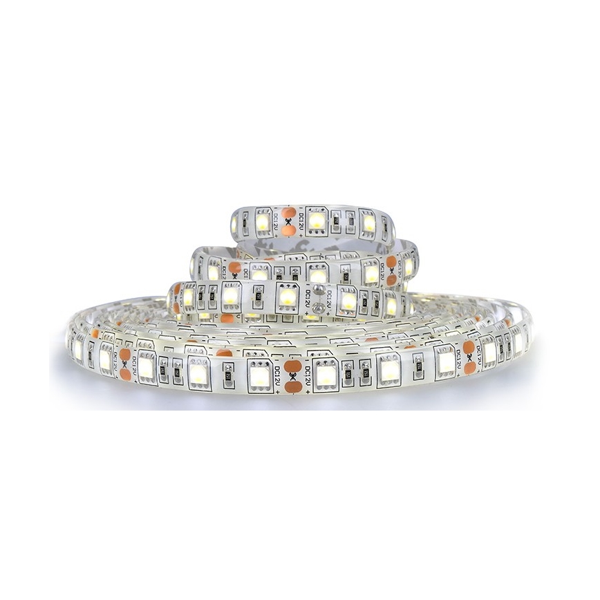 Cinta LED para exteriores LED/72W/12V 5m IP65 blanco frío