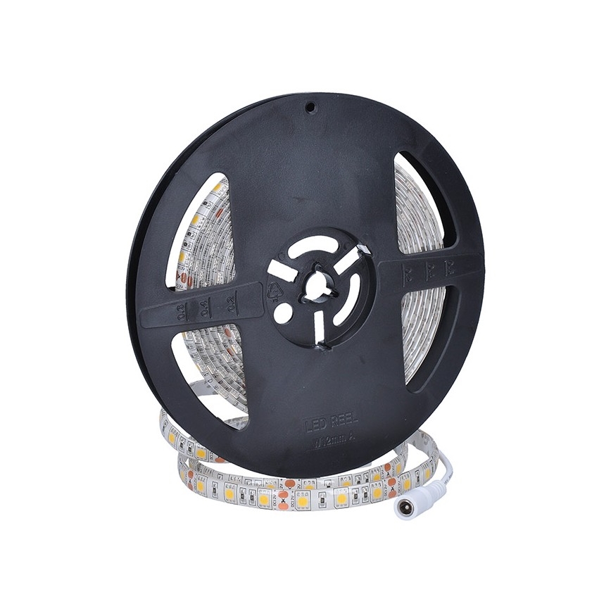 Cinta LED para exteriores LED/72W/12V 5m IP65 blanco cálido