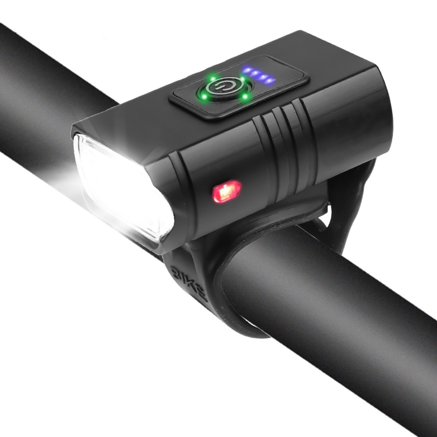 Linterna LED recargable para bicicleta LED/1200mAh/5V IP44