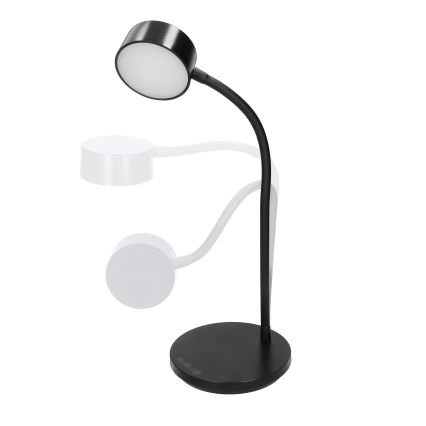 Lámpara de mesa regulable LED táctil LED/4,5W/5V 3000/4000/6500K negro