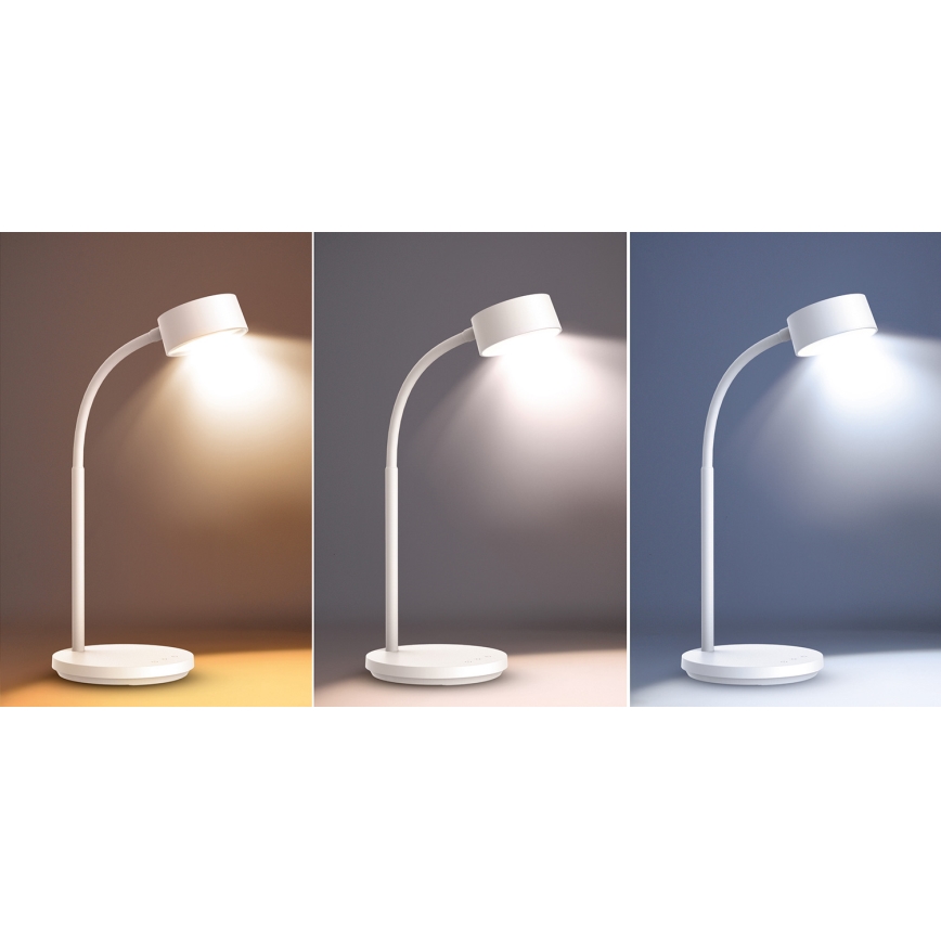 Lámpara de mesa regulable LED táctil LED/4,5W/5V 3000/4000/6500K blanco