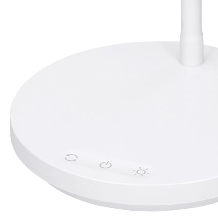 Lámpara de mesa regulable LED táctil LED/4,5W/5V 3000/4000/6500K blanco