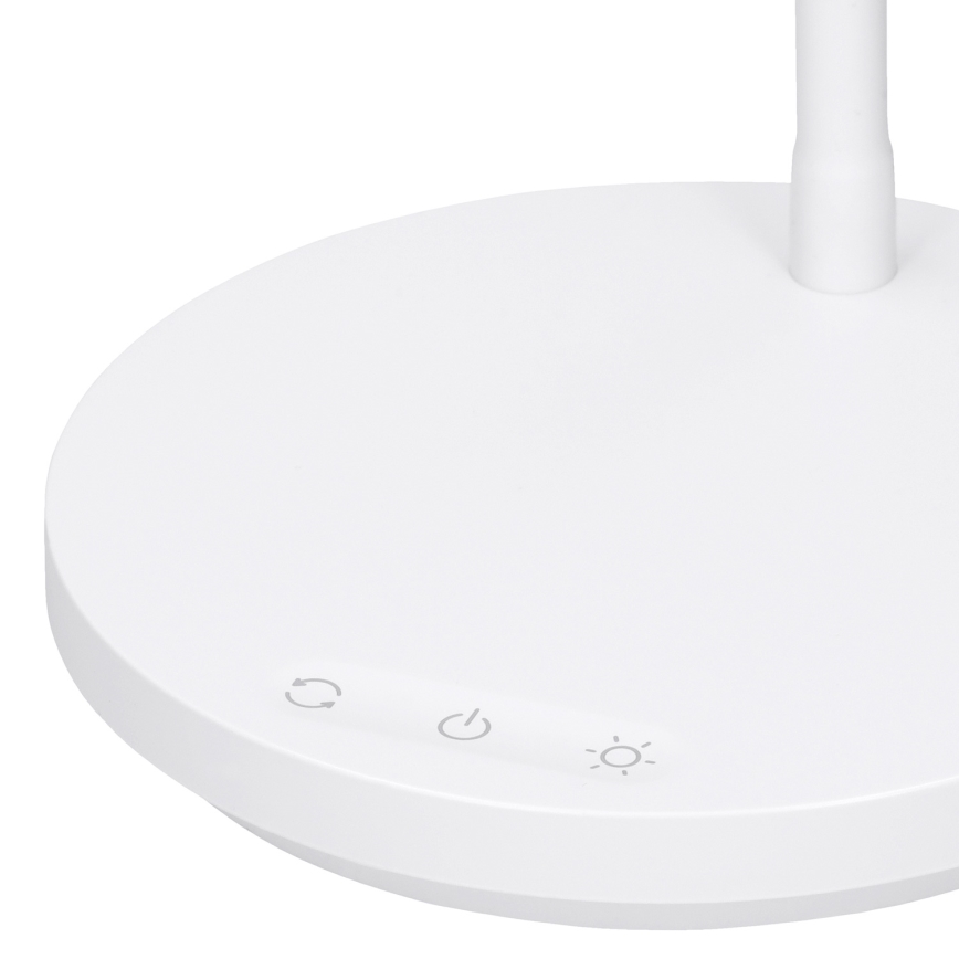 Lámpara de mesa regulable LED táctil LED/4,5W/5V 3000/4000/6500K blanco