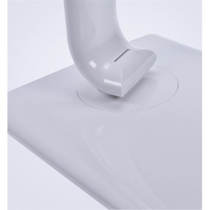 Lámpara LED de mesa regulable USB Conector LED/12W/230V blanca