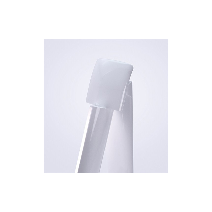 Lámpara LED de mesa regulable USB Conector LED/12W/230V blanca
